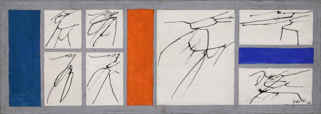 Achille Perilli — Particolare di un grande affare B